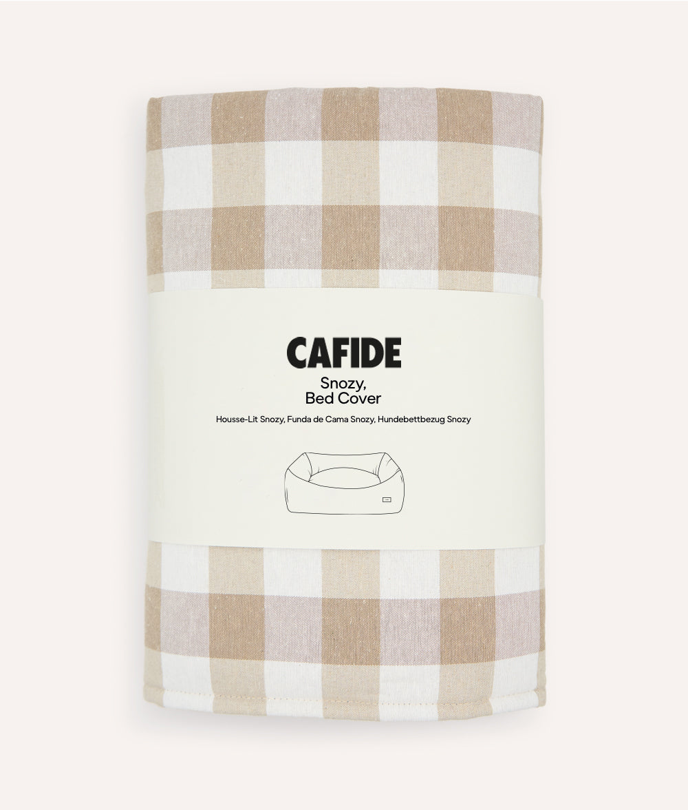 Funda de Cama Vichy Beige, Snozy
