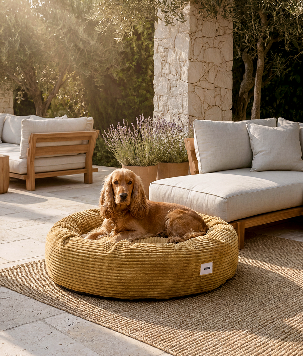 Cama Perro Pana Mostaza, Nuba