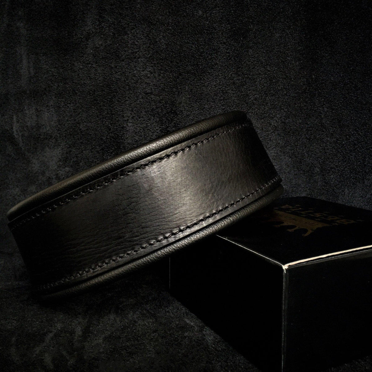 Collar "Style" liso negro